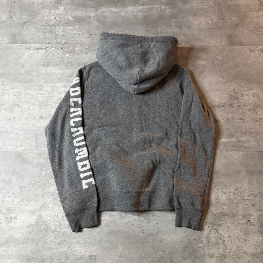 Grunge 2000s Relaxed Abercrombie Skater Vintage Hoodie - Picture 2 of 4